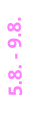 5.8. - 9.8.